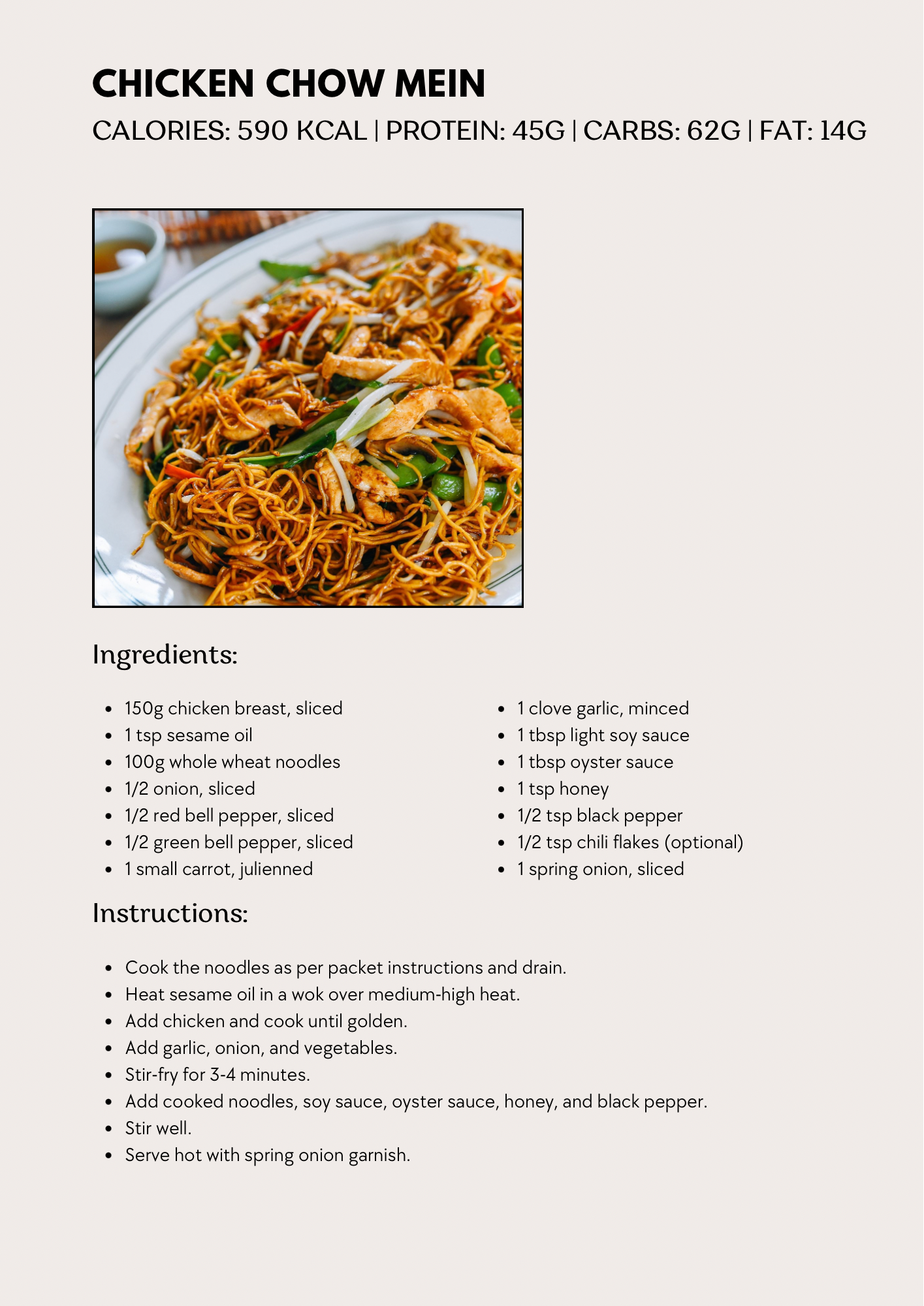 Fakeaway Recipe Guide: Fat Loss Fakeaway Meals