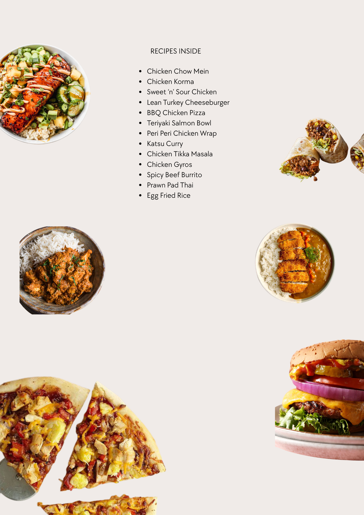 Fakeaway Recipe Guide: Fat Loss Fakeaway Meals
